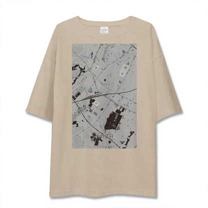 【新座（埼玉県）】地図柄ビッグシルエットTシャツ