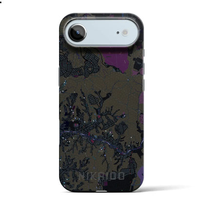 【二階堂（神奈川県）】地図柄iPhoneケース（バックカバータイプ）