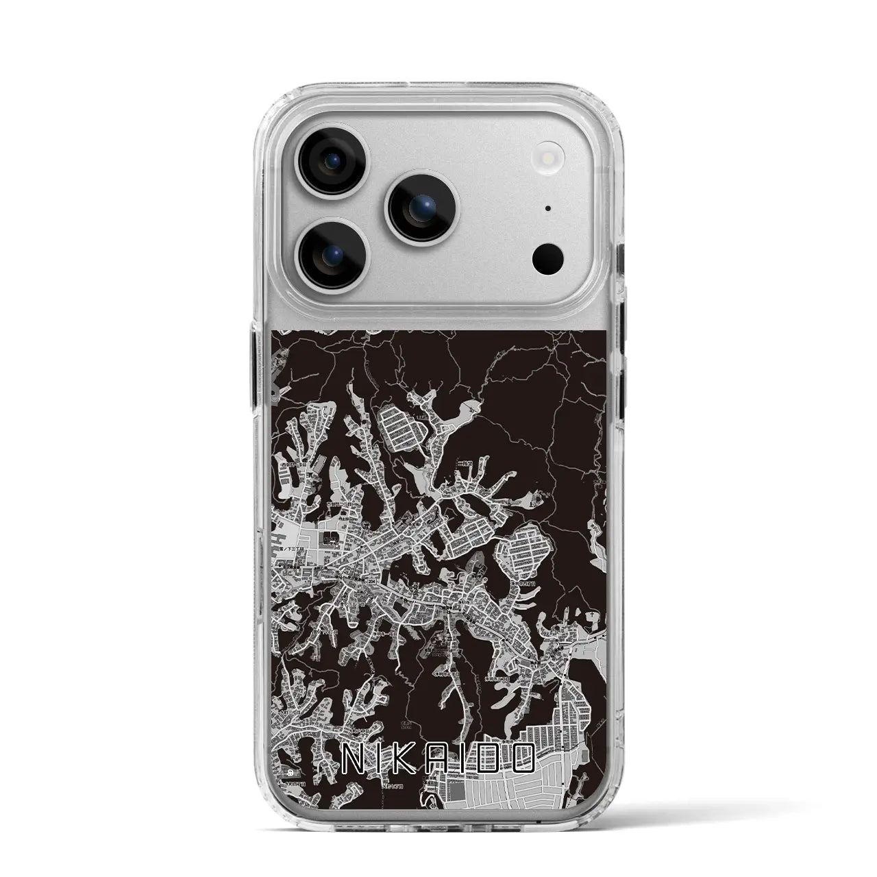 【二階堂（神奈川県）】地図柄iPhoneケース（MagSafeタイプ）