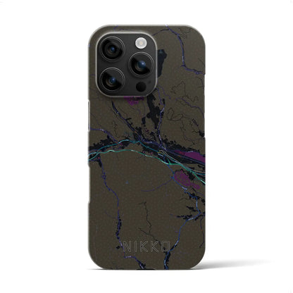 【日光（栃木県）】地図柄iPhoneケース（バックカバータイプ）