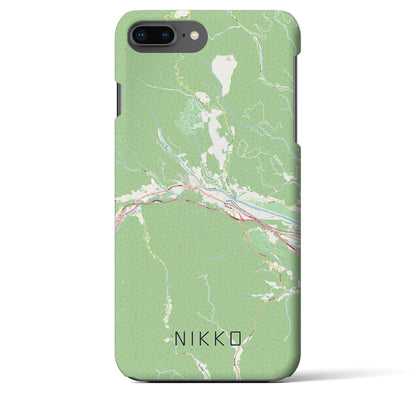 【日光（栃木県）】地図柄iPhoneケース（バックカバータイプ）