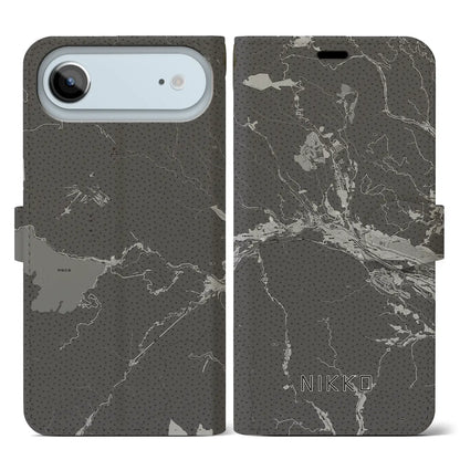 【日光（栃木県）】地図柄iPhoneケース（手帳タイプ）