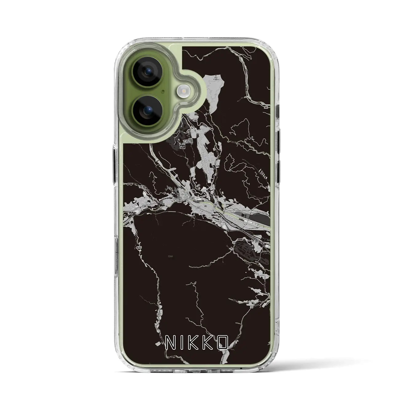 【日光（栃木県）】地図柄iPhoneケース（MagSafeタイプ）