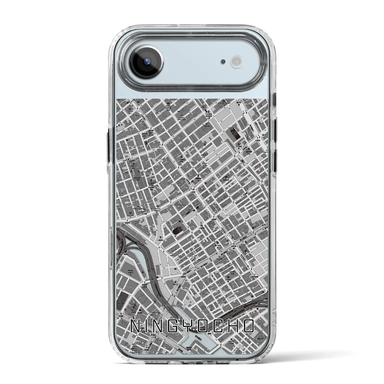 【人形町（東京都）】地図柄iPhoneケース（MagSafeタイプ）