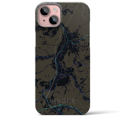 【二戸（岩手県）】地図柄iPhoneケース（バックカバータイプ）