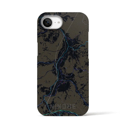 【二戸（岩手県）】地図柄iPhoneケース（バックカバータイプ）