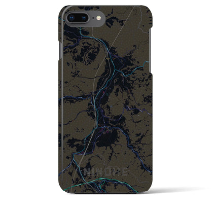 【二戸（岩手県）】地図柄iPhoneケース（バックカバータイプ）