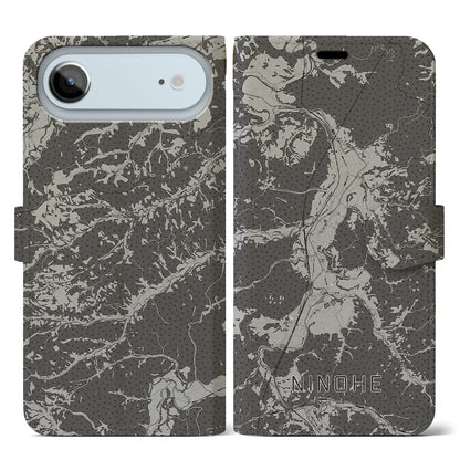 【二戸（岩手県）】地図柄iPhoneケース（手帳タイプ）