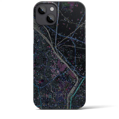 【日暮里（東京都）】地図柄iPhoneケース（バックカバータイプ）