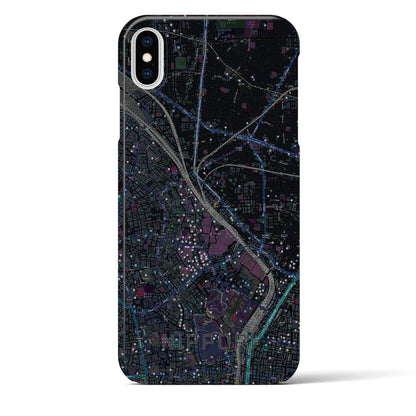 【日暮里（東京都）】地図柄iPhoneケース（バックカバータイプ）