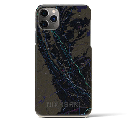 【韮崎（山梨県）】地図柄iPhoneケース（バックカバータイプ）