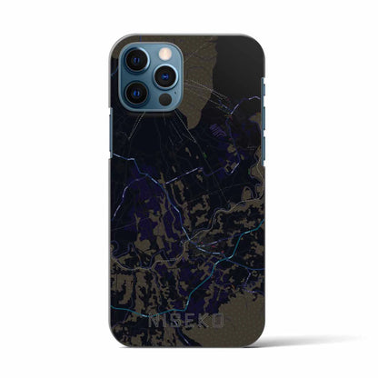 【ニセコ（北海道）】地図柄iPhoneケース（バックカバータイプ）