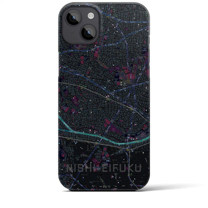 【西永福（東京都）】地図柄iPhoneケース（バックカバータイプ）