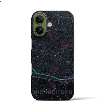 【西永福（東京都）】地図柄iPhoneケース（バックカバータイプ）