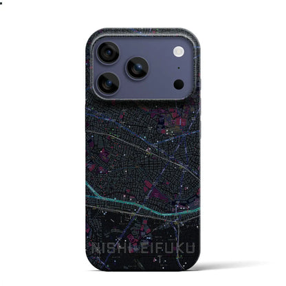 【西永福（東京都）】地図柄iPhoneケース（バックカバータイプ）