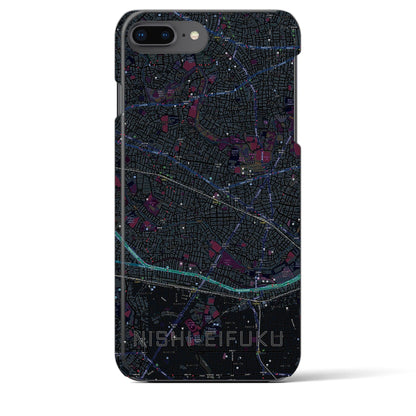 【西永福（東京都）】地図柄iPhoneケース（バックカバータイプ）