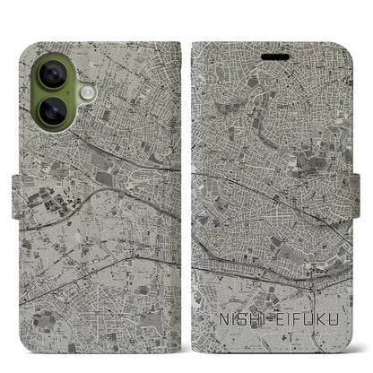 【西永福（東京都）】地図柄iPhoneケース（手帳タイプ）