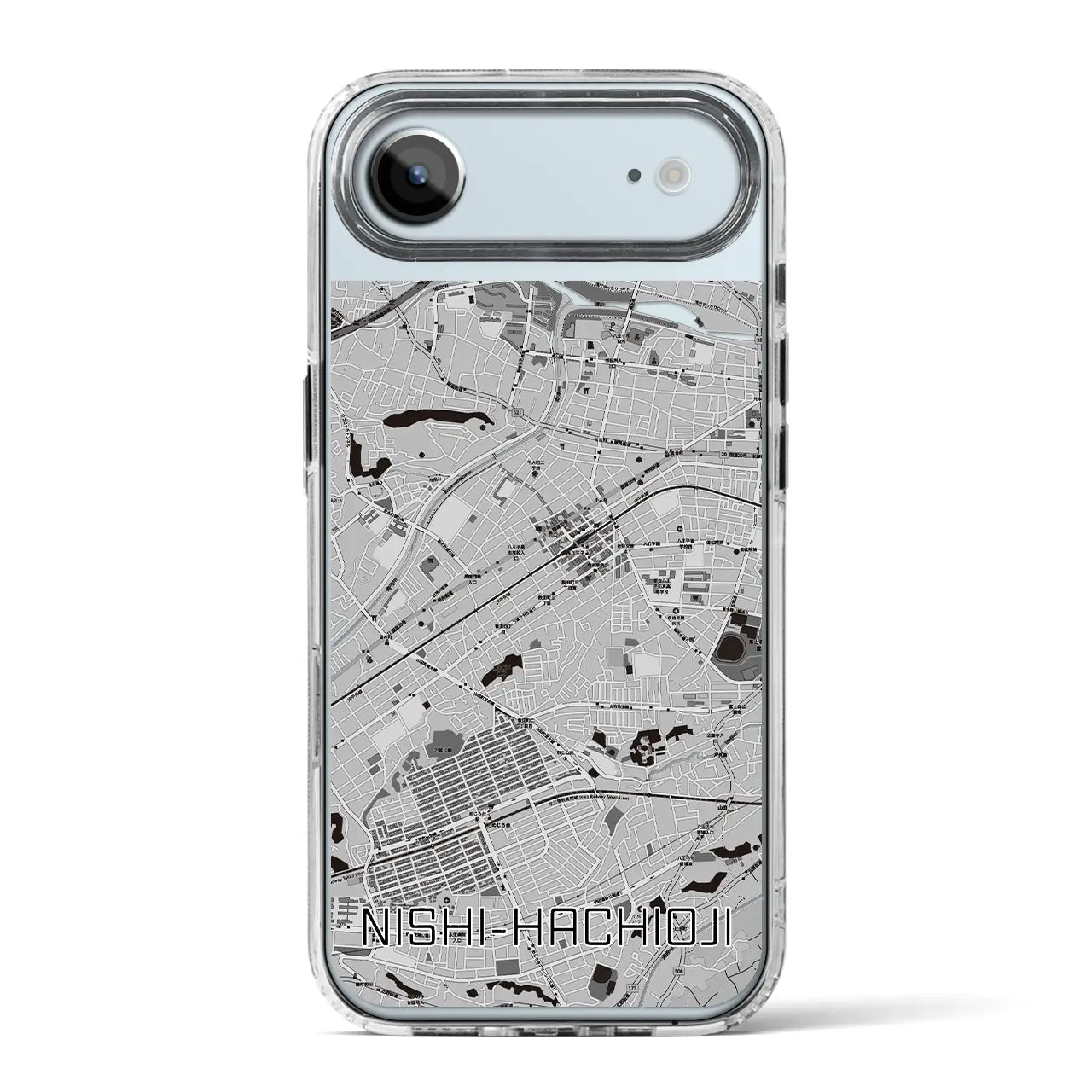 【西八王子（東京都）】地図柄iPhoneケース（MagSafeタイプ）