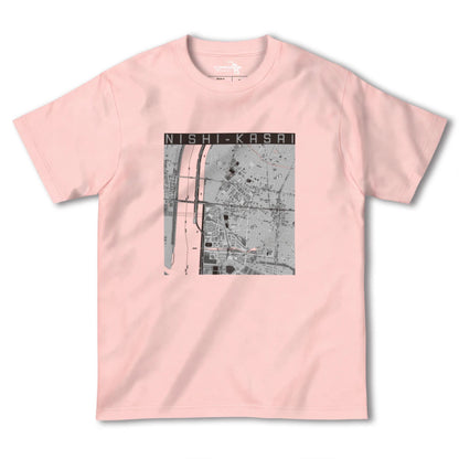 【西葛西（東京都）】地図柄ヘビーウェイトTシャツ