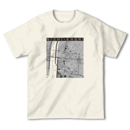 【西葛西（東京都）】地図柄ヘビーウェイトTシャツ