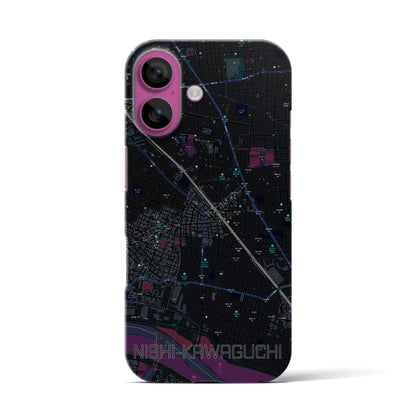 【西川口（埼玉県）】地図柄iPhoneケース（バックカバータイプ）