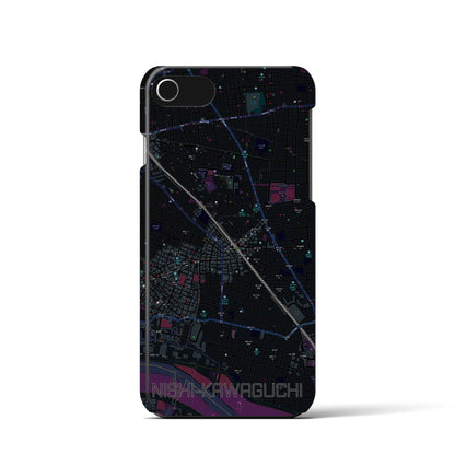 【西川口（埼玉県）】地図柄iPhoneケース（バックカバータイプ）