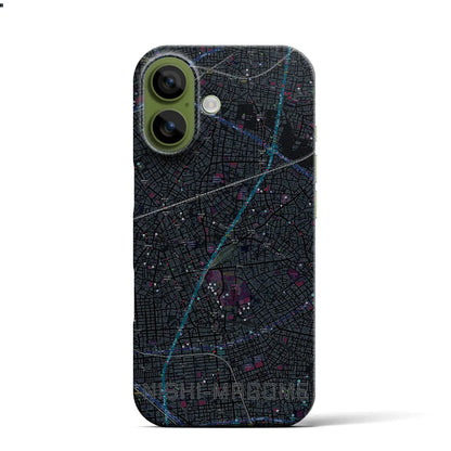 【西馬込（東京都）】地図柄iPhoneケース（バックカバータイプ）