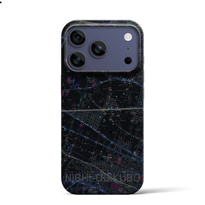 【西荻窪2（東京都）】地図柄iPhoneケース（バックカバータイプ）