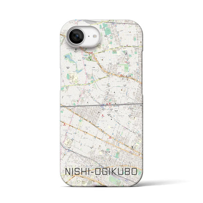 【西荻窪2（東京都）】地図柄iPhoneケース（バックカバータイプ）