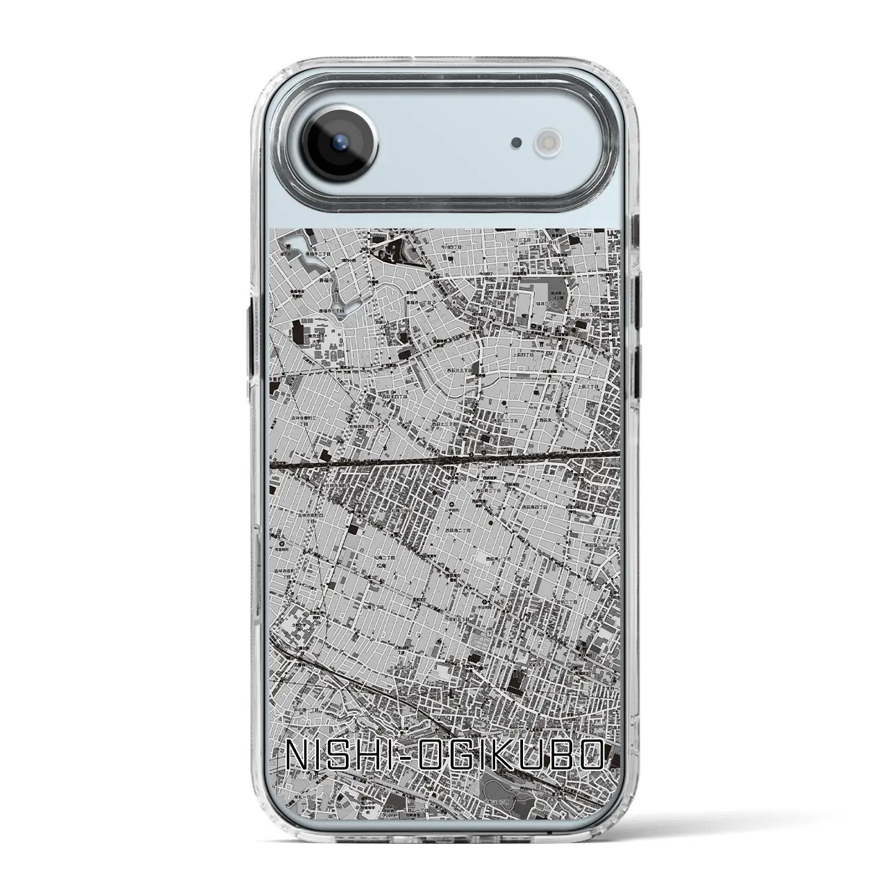 【西荻窪2（東京都）】地図柄iPhoneケース（MagSafeタイプ）