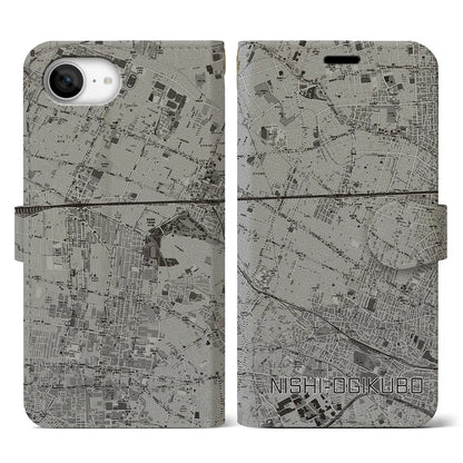 【西荻窪（東京都）】地図柄iPhoneケース（手帳タイプ）