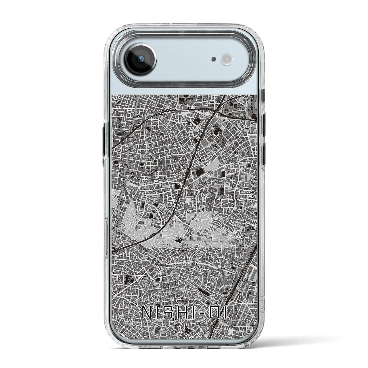 【西大井（東京都）】地図柄iPhoneケース（MagSafeタイプ）