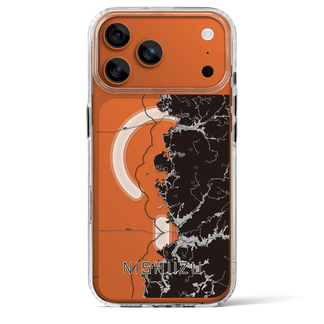 【西伊豆2（静岡県）】地図柄iPhoneケース（MagSafeタイプ）