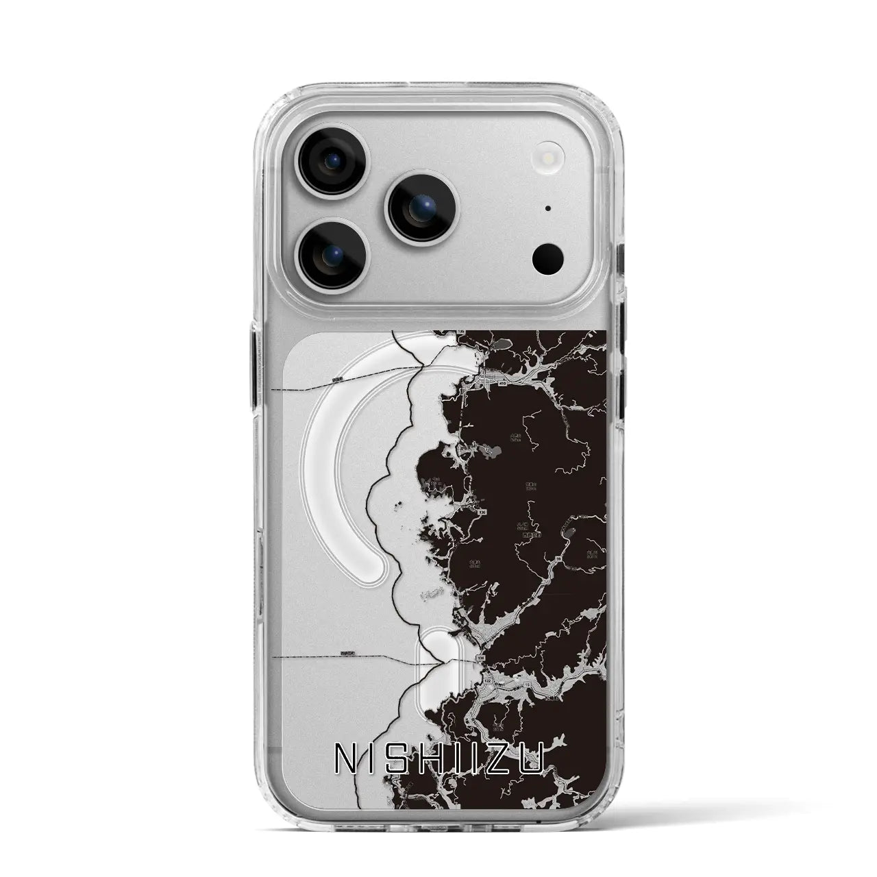 【西伊豆2（静岡県）】地図柄iPhoneケース（MagSafeタイプ）