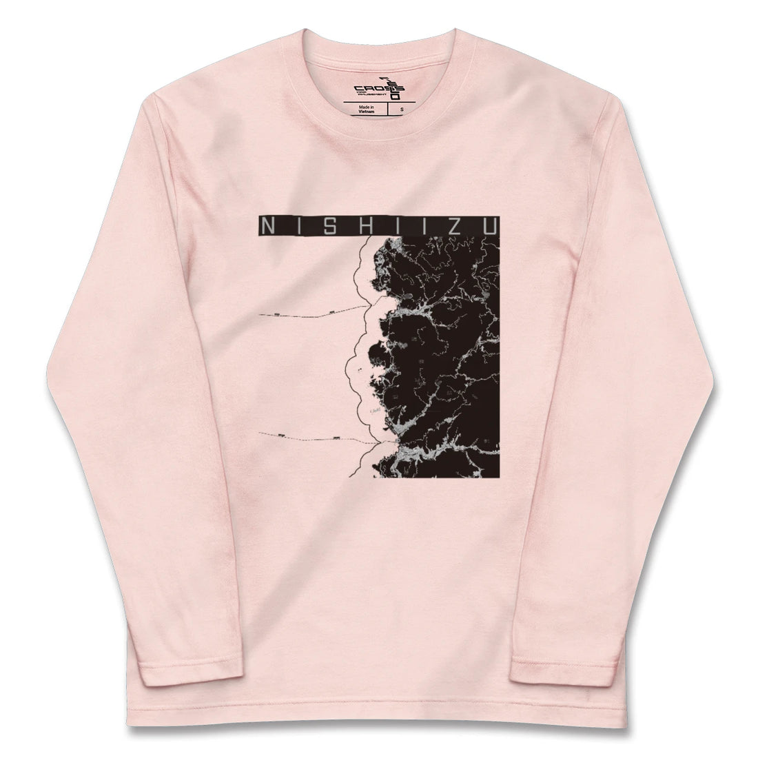 【西伊豆2（静岡県）】地図柄ロングスリーブTシャツ