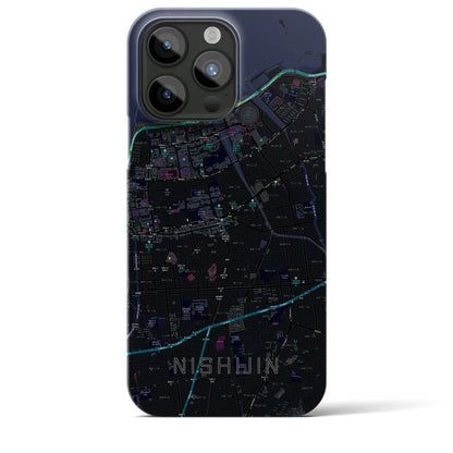 【西新（福岡県）】地図柄iPhoneケース（バックカバータイプ）