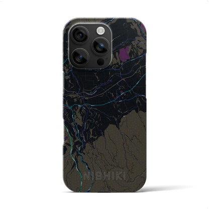 【錦（熊本県）】地図柄iPhoneケース（バックカバータイプ）