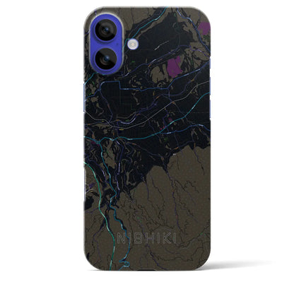 【錦（熊本県）】地図柄iPhoneケース（バックカバータイプ）