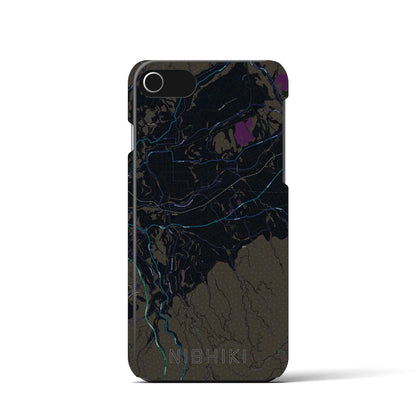 【錦（熊本県）】地図柄iPhoneケース（バックカバータイプ）