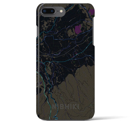 【錦（熊本県）】地図柄iPhoneケース（バックカバータイプ）