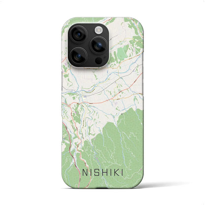 【錦（熊本県）】地図柄iPhoneケース（バックカバータイプ）