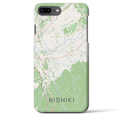 【錦（熊本県）】地図柄iPhoneケース（バックカバータイプ）