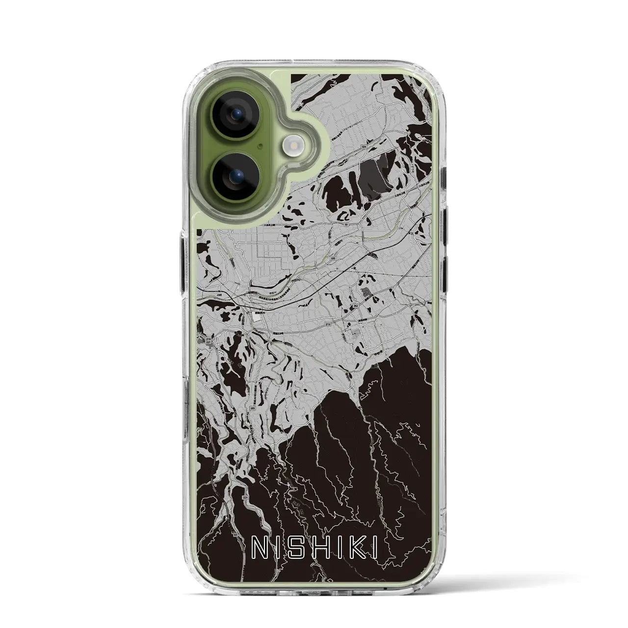 【錦（熊本県）】地図柄iPhoneケース（MagSafeタイプ）