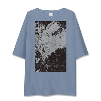 【錦（熊本県）】地図柄ビッグシルエットTシャツ