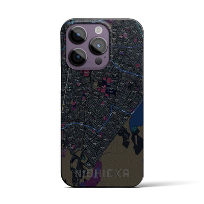 【西岡（北海道）】地図柄iPhoneケース（バックカバータイプ）