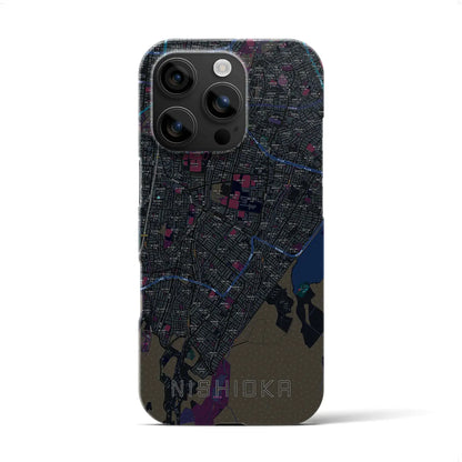 【西岡（北海道）】地図柄iPhoneケース（バックカバータイプ）