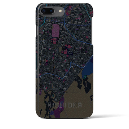 【西岡（北海道）】地図柄iPhoneケース（バックカバータイプ）