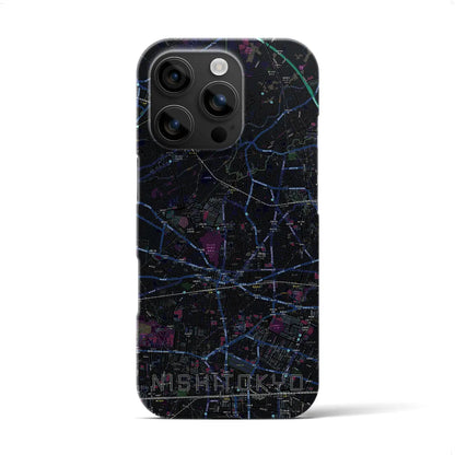 【西東京（東京都）】地図柄iPhoneケース（バックカバータイプ）