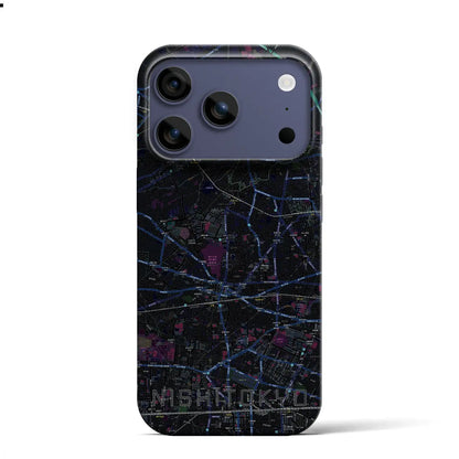 【西東京（東京都）】地図柄iPhoneケース（バックカバータイプ）