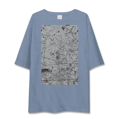【西東京（東京都）】地図柄ビッグシルエットTシャツ